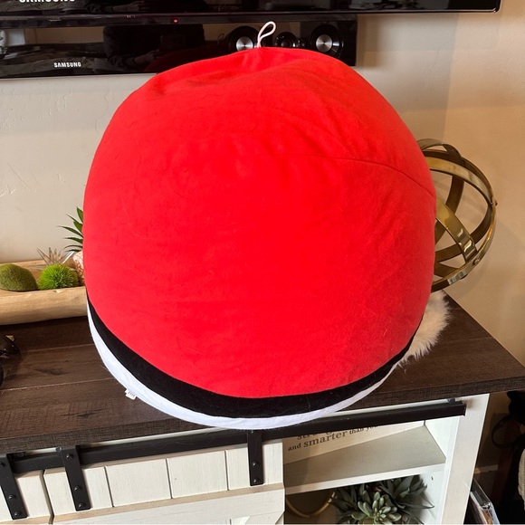 Toy Factory Plush HUGE Pokémon Ball 18” Height - Picture 3 of 6